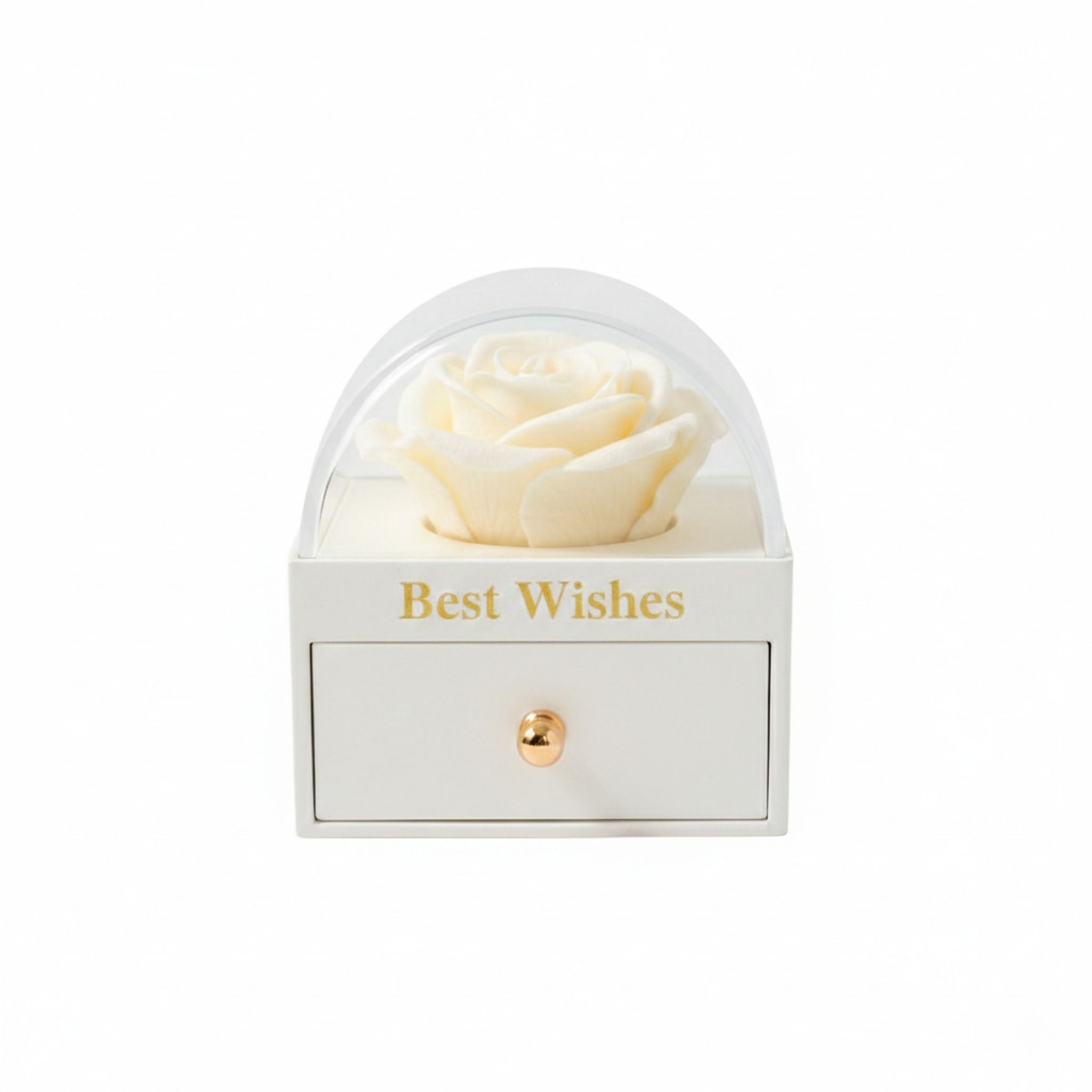 Jewelry box with rose | Gift for birthdays & Valentine's Day