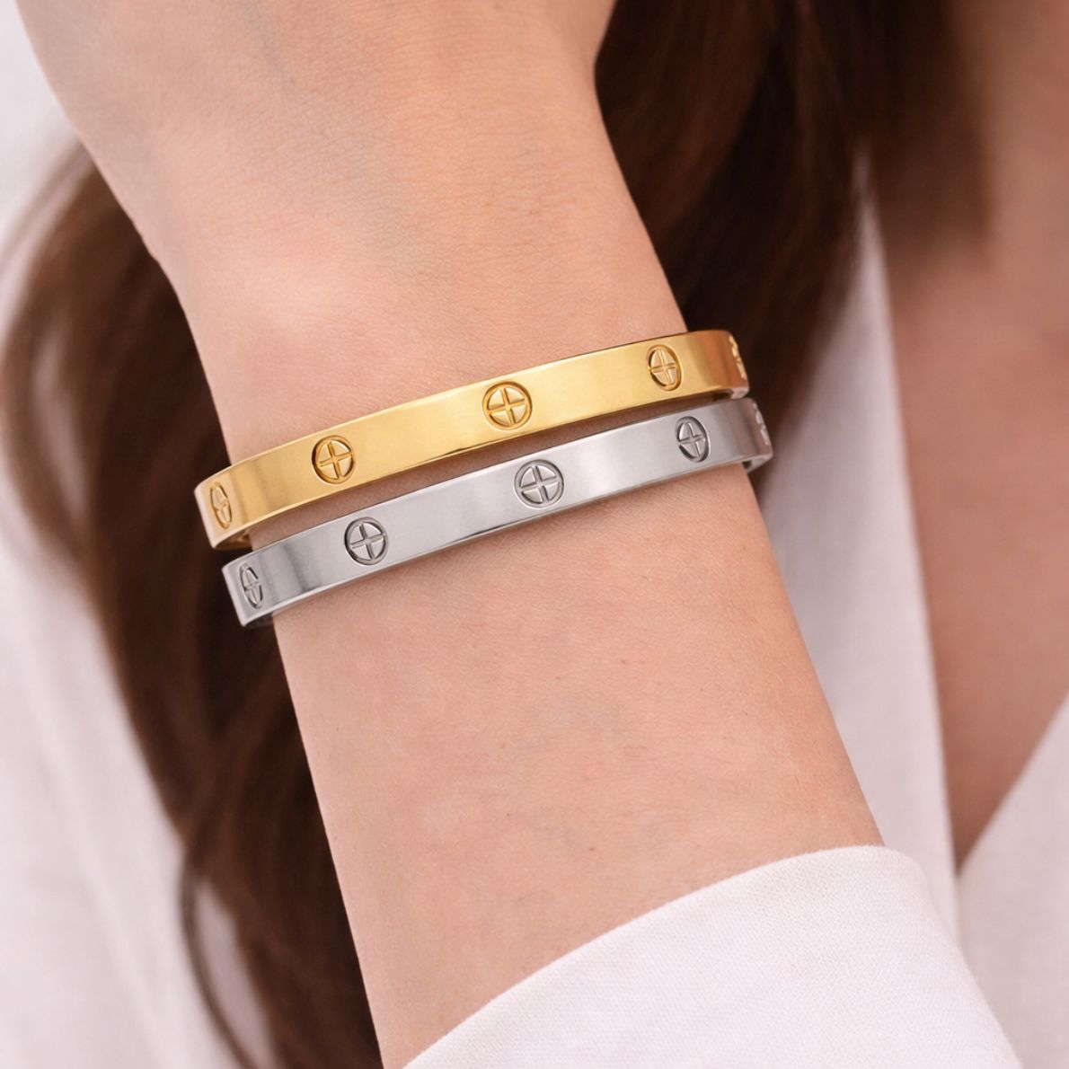 Aura Kollektion – zeitlose Schmuckarmbänder im minimalistischen Design