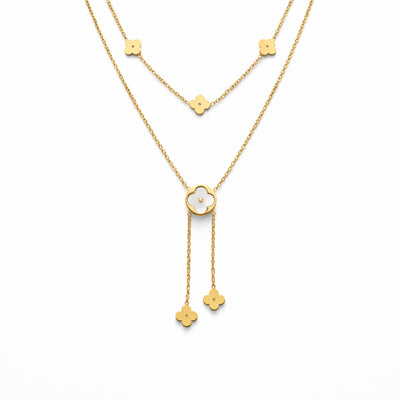 Daisy Drop Layer Kette