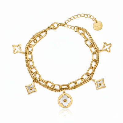 Golden Charme Armband