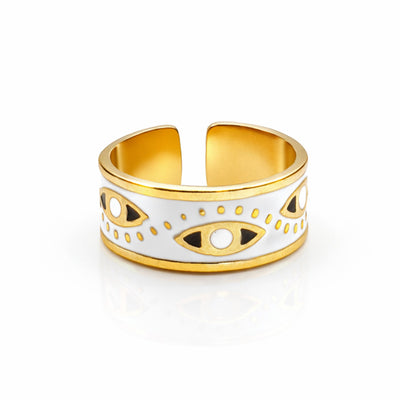 Golden Eye Ring