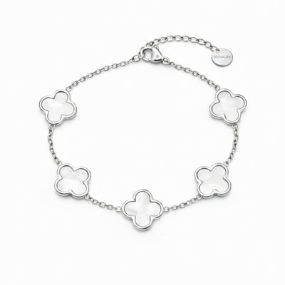 Lunar Charm Clover Armband