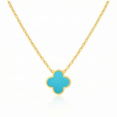 Ocean Whisper Clover Kette