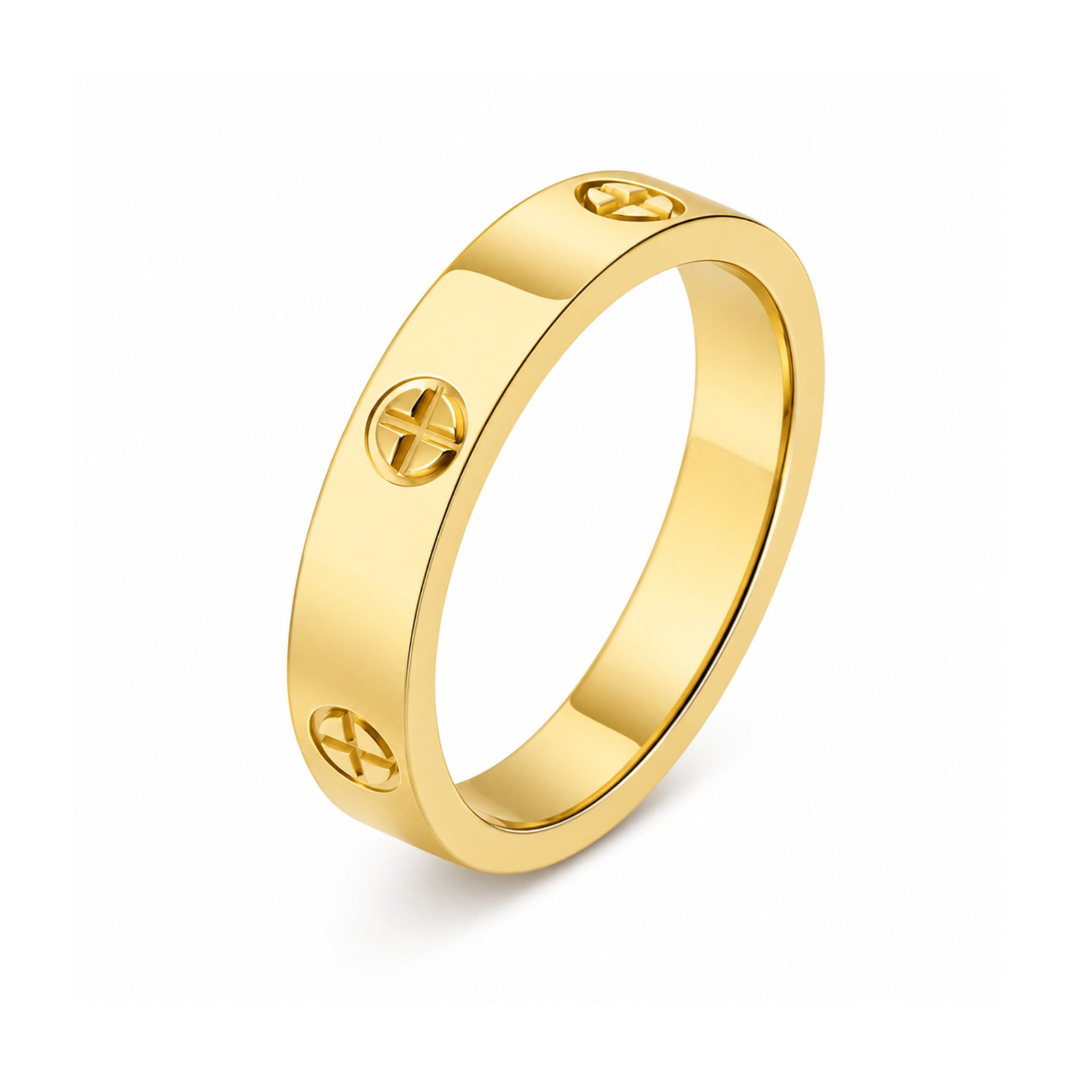 Eternal Screw Ring Gold mit ikonischem Schrauben-Design