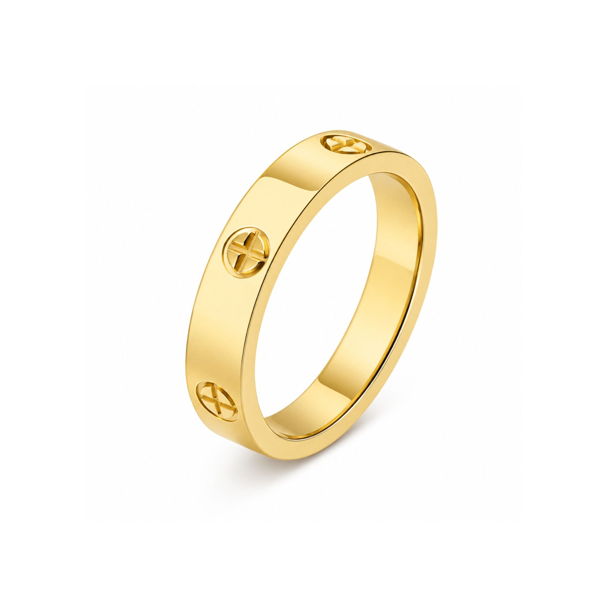 Eternal Screw Ring Gold mit ikonischem Schrauben-Design
