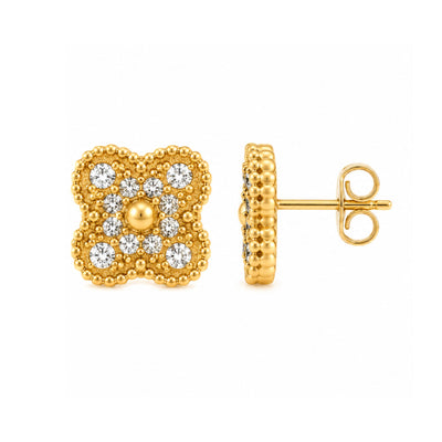 Golden Clover Ohrringe
