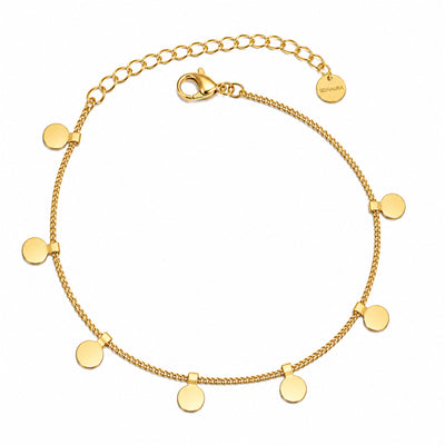 Golden Tag Fußkette
