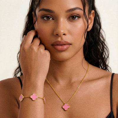 Blush Clover Rosa Set