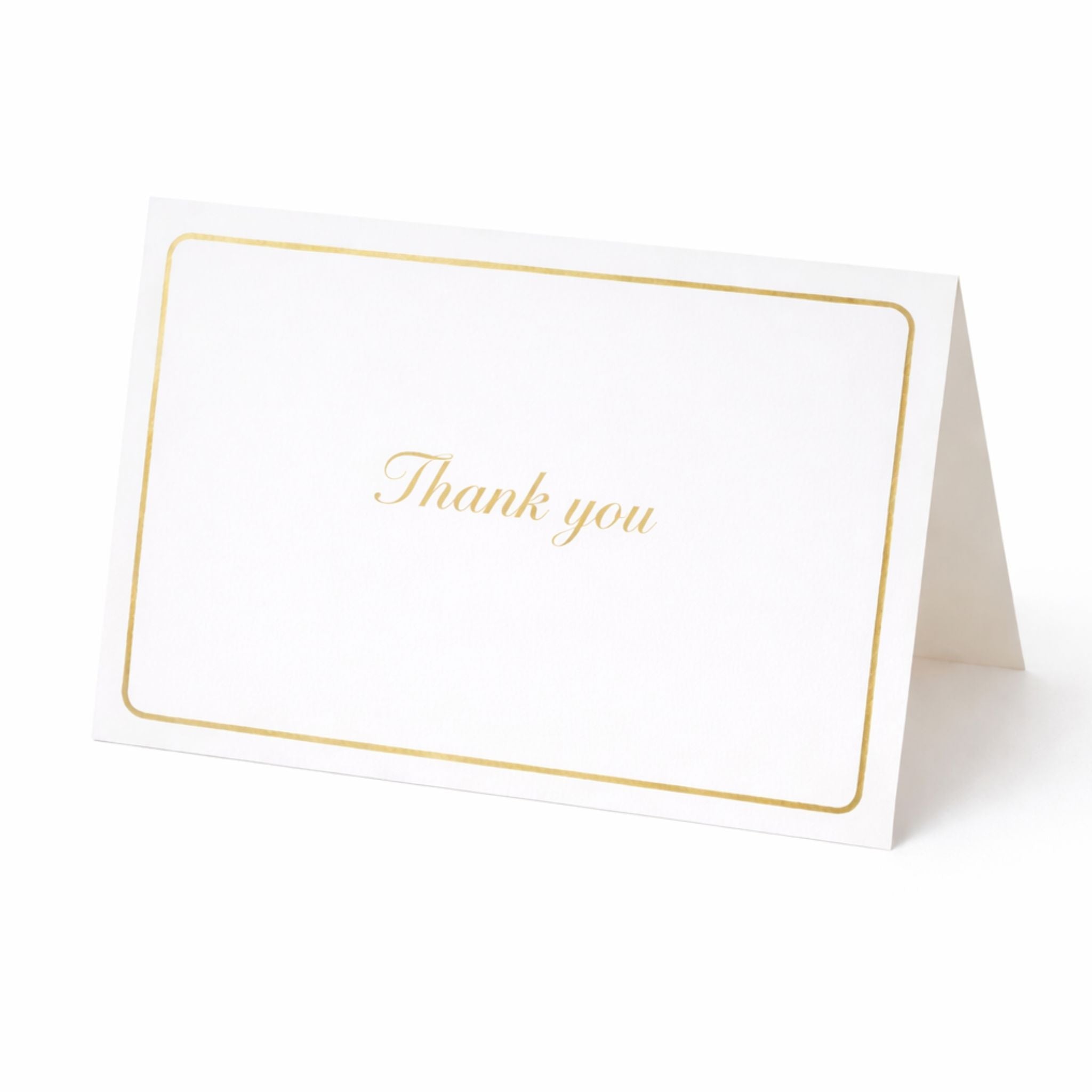 Stilvolle Grußkarte „Thank you“ in elegantem Design – perfekt für besondere Anlässe